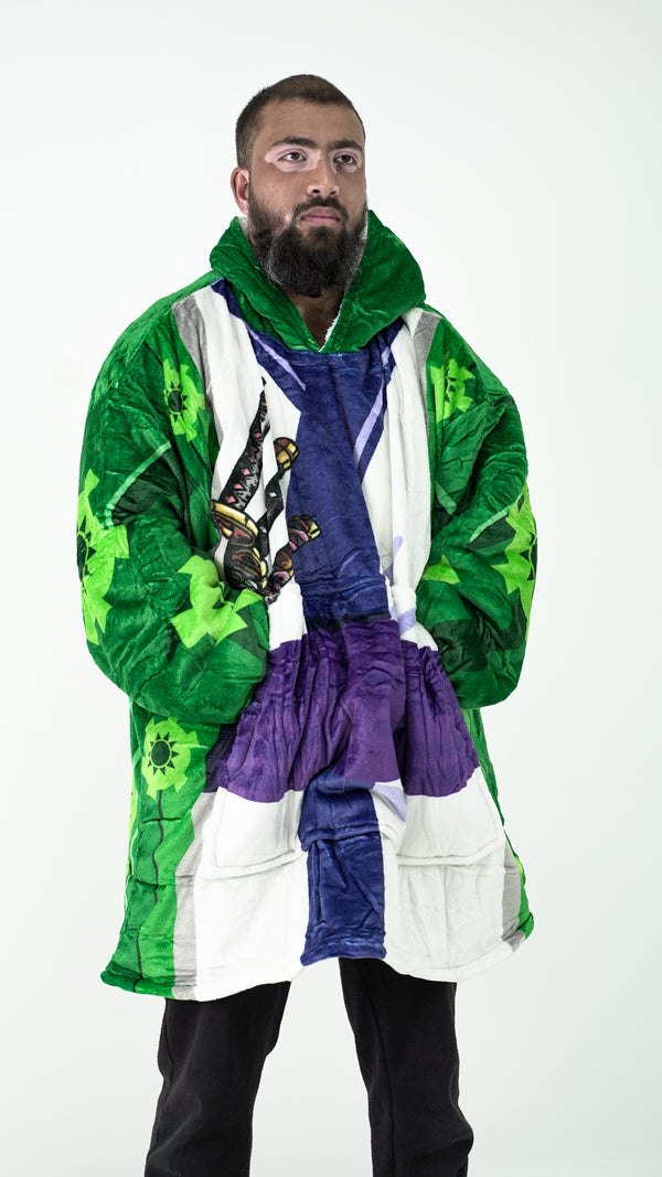 Pirate Man Inspired Blanket Hoodie