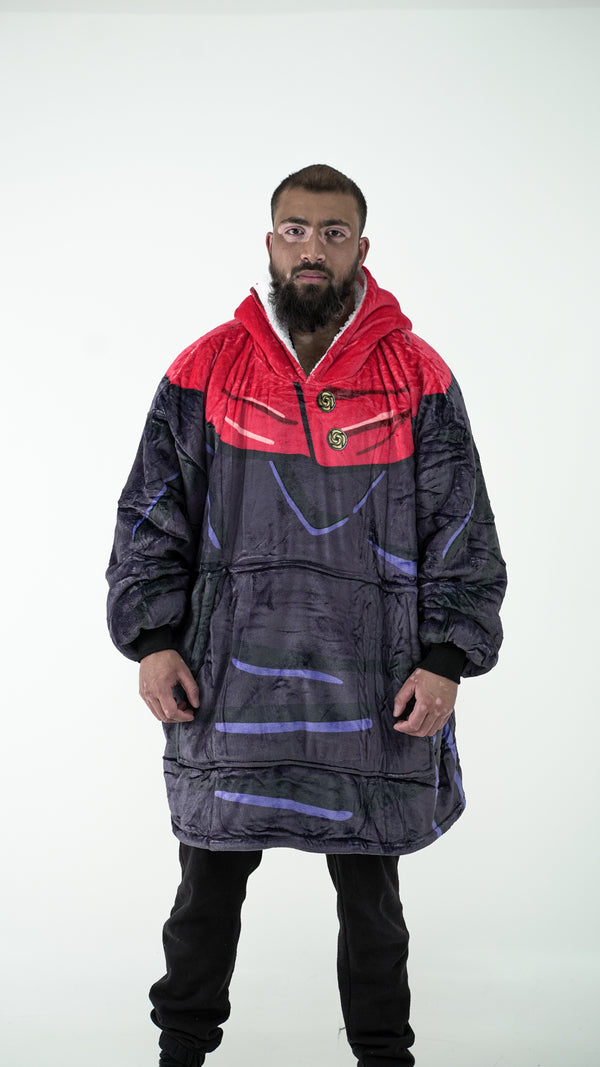 JJK Inspired Blanket Hoodie