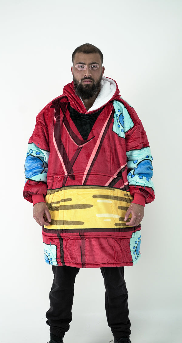 Monkey Boy Inspired Blanket Hoodie