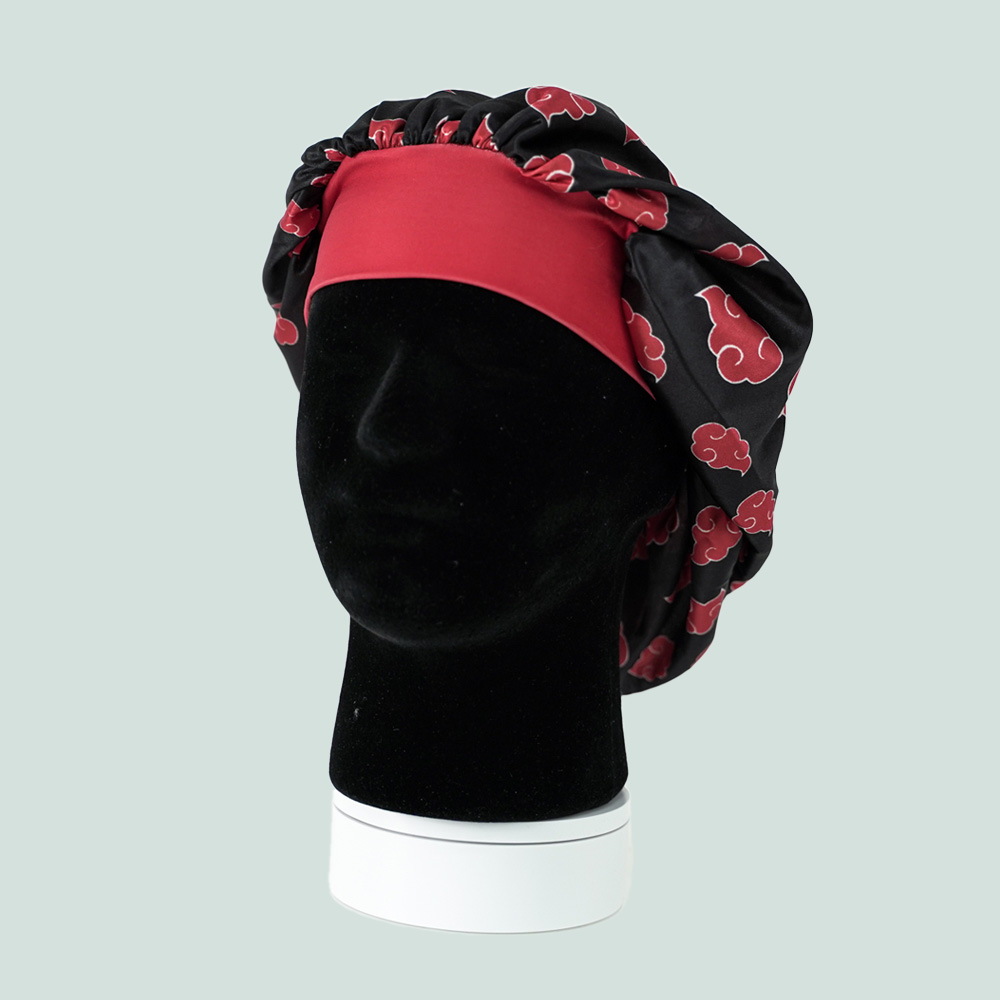 Silky Red Cloud Bonnet 3
